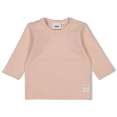 Afbeelding van Feetje Shirt Longsleeve FECAPR24 AOP The Magic Is In You Roze Maat 62
