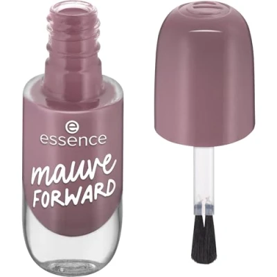 Image de essence cosmetics Vernis à ongles gel n 24 mauve FORWARD, marron, résultat express, durable, couleur intense, lisse, brillant, sans acétone, végétalien, particules de microplastiques (8 ml)