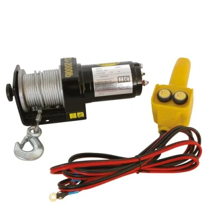 Afbeelding van Topgear Elektrische Lier 900 kilo 12 Volt 15 meter Kabel Inclusief Afstandsbediening