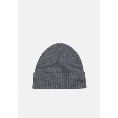 Afbeelding van BOSS FATI Unisex Muts, Maat: One Size, Medium grey