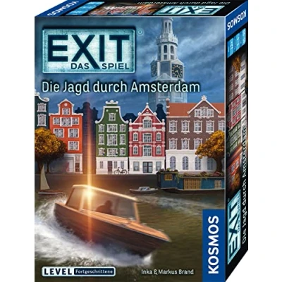 Afbeelding van EXIT® Het spel: de jacht door Amsterdam: spel