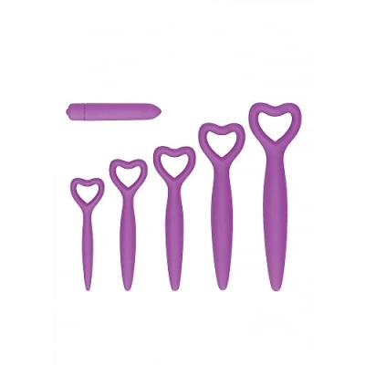 Afbeelding van Shots Ouch! Hoogwaardige Siliconen Vaginale Dilatorset purple