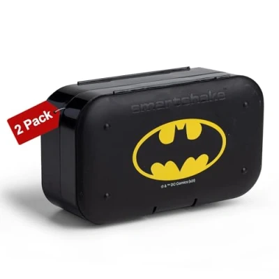 Afbeelding van Smartshake pillendoosje voor vitaminen en supplementen Batman