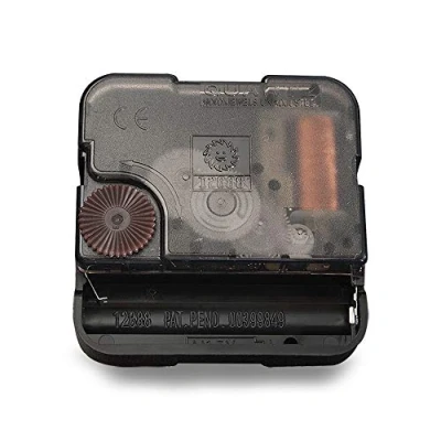 Afbeelding van Quartz DIY Wandklok Beweging Mechanismen Batterij Aangedreven Reparatie Onderdelen Vervanging met Handen, 0.71 Inch Totale Aslengte