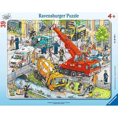 Afbeelding van Ravensburger Raampuzzel Hulpdiensten
