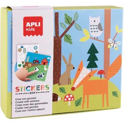 Afbeelding van Apli kids stickerset bos
