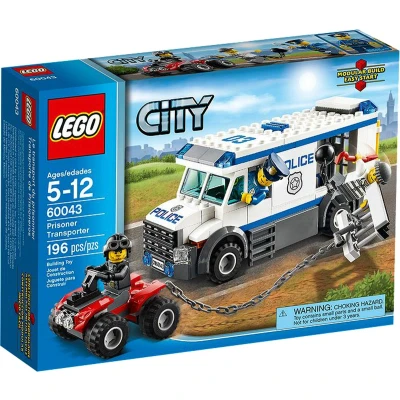 Afbeelding van LEGO City Politie Gevangenentransport 60043