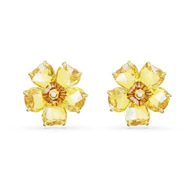 Afbeelding van Swarovski Florere Oorbellen, Dames, Maat: One Size, Yellow