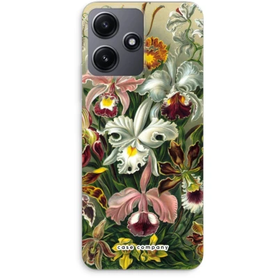 Afbeelding van Case Company® hoesje geschikt voor Xiaomi Redmi 12 Haeckel Orchidae Soft Cover Telefoonhoesje Bescherming aan alle Kanten en Schermrand