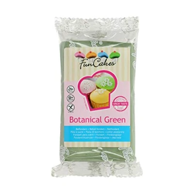 Afbeelding van FunCakes Fondant botanisch groen (1 x 250 g)