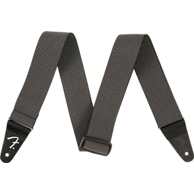 Afbeelding van Fender WeighLess™ Tweed Gitaarriem Elastisch Grijs
