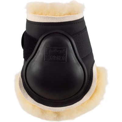 Afbeelding van Eskadron Strijklappen Protection Lamsvel Zwart Pony
