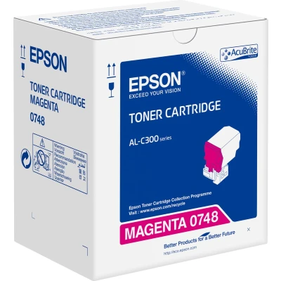 Afbeelding van Epson C13S050748 AL C300 Toner magenta