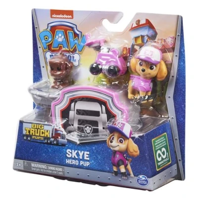 Image de Figurine Paw Patrol Chiot Pat&#039; Patrouille avec sac à dos Pat’Patrouille Modèle aléatoire