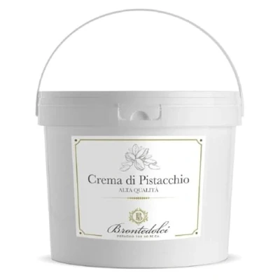 Afbeelding van Brontedolci Zachte crème van pistachenoten, 40% de pistache Sicilië (Etna) 500 g
