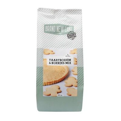 Afbeelding van BrandNewCake Taartbodem en Koekjes mix 500g