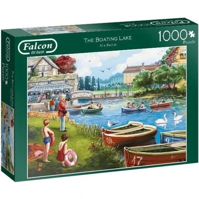 Afbeelding van Falcon puzzel The Boating Lake Legpuzzel 1000 stukjes