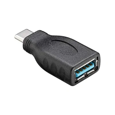 Afbeelding van Goobay USB C™/USB A OTG Super Speed Adapter voor het aansluiten van laadkabels 3.0, zwart C™ s