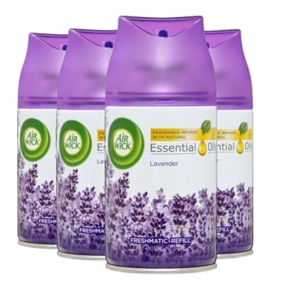 Afbeelding van Air wick Freshmatic Max Navullingen Paarse Lavendel 4 x 250 ml Voordeelverpakking