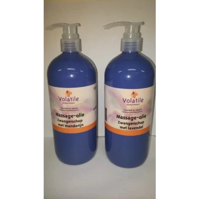 Afbeelding van Volatile Massageolie zwangerschap mandarijn 1 liter