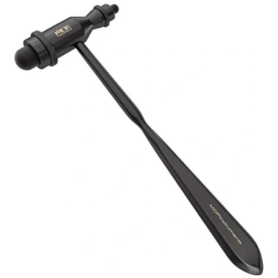 Afbeelding van MDF Instruments Troemner hamer met neurologische reflexen zwart/BlackOut (MDF555 BO)