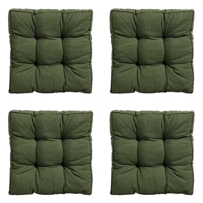 Afbeelding van Madison Florance kussen 47X47 Panama green 4 stuks