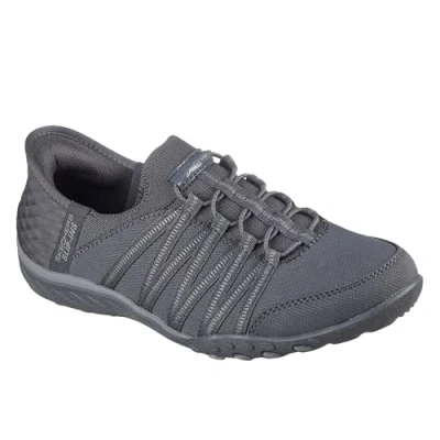 Afbeelding van Skechers Breathe easy Roll With me Sneakers voor dames, Houtskool