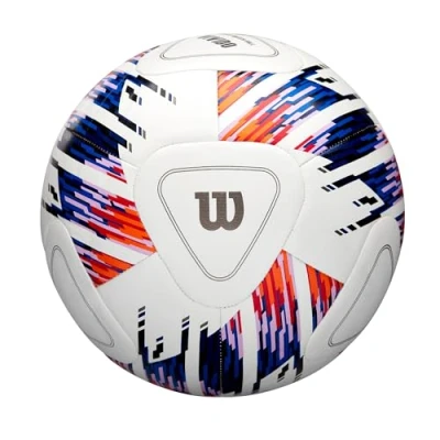 Afbeelding van Wilson NCAA Vivido Replica Soccer Ball WS2000401XB, Unisex, Wit, Bal naar voetbal, maat: 5