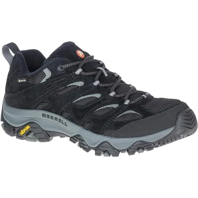 Image de Merrell Moab 3 GTX, Chaussures de randonnée Homme, Black Grey, 45 EU