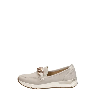 Afbeelding van Rieker instapper Dames Beige Maat 41