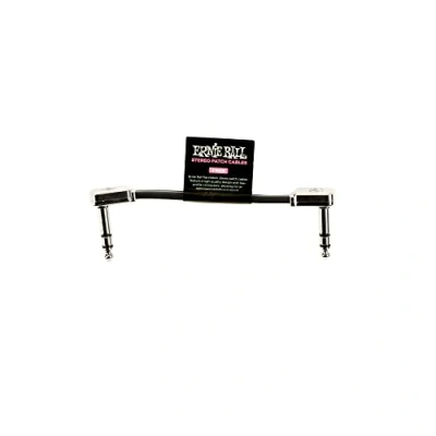 Afbeelding van Ernie Ball Patchkabel 6407 Flat Ribbon 0,076 m, zwart (0.08 m, Apparaatspecifiek), Audiokabel