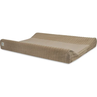 Afbeelding van Jollein Aankleedkussenhoes 50x70cm Pure Knit Biscuit GOTS