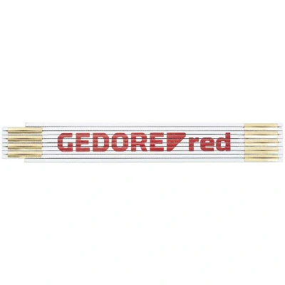 Image de GEDORE RED R94500002 mètre pliant en bois de hêtre 2 m, classe III 3301426