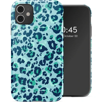 Afbeelding van Selencia Hoesje Geschikt voor iPhone 11 Vivid Backcover Wild Spots Light Blue