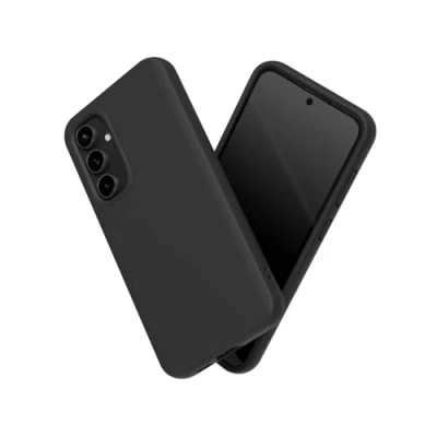 Afbeelding van RHINOSHIELD Hoesje compatibel met [Galaxy S23 FE] SolidSuit dunne hoes schokabsorberende technologie en premium matte afwerking klassiek zwart
