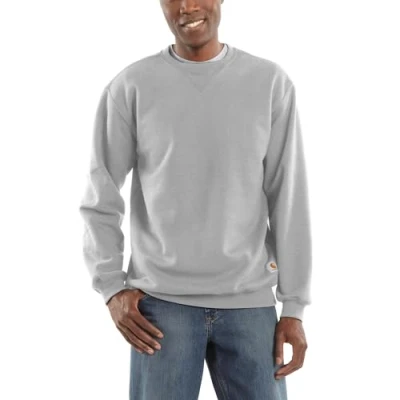 Afbeelding van Carhartt Midweight Crewneck Sweatshirt voor heren (1 stuk), Grijze mix