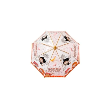 Afbeelding van Harry Potter manual transparant bubble Paraplu umbrella 48cm