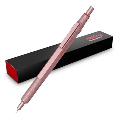 Afbeelding van Rottling 2158794 rOtring vulpotlood 0,5 mm, roségoud 600, hoogwaardige professionele balpen, balpen
