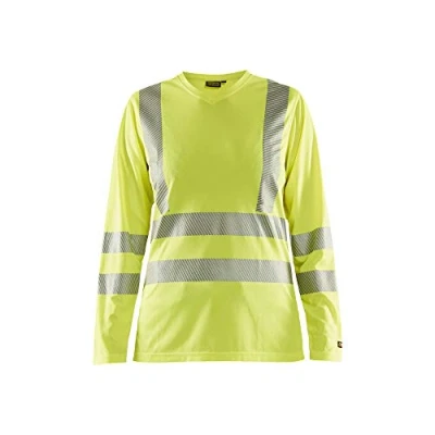 Afbeelding van Blaklader 34851013 dames shirt met lange mouwen geel XXL