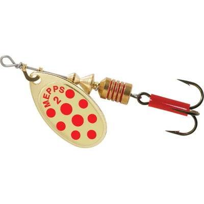 Afbeelding van Mepps Aglia Spinner Goud/Rood 4,5g
