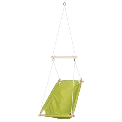 Afbeelding van Roba Hangstoel, kinderschommel groen, verstelbare schommelstoel van tot schommelstoel, hangstoel ca. 6 jaar of 30 kg