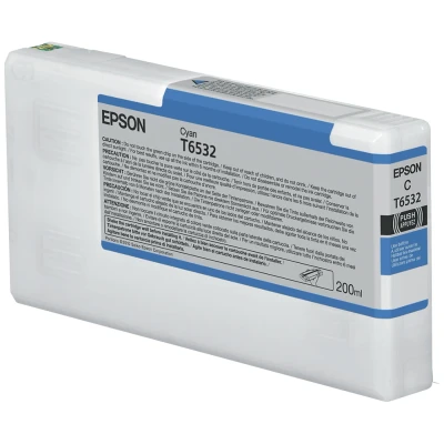 Afbeelding van Epson T6532 (C13T653200) Inktcartridge Cyaan