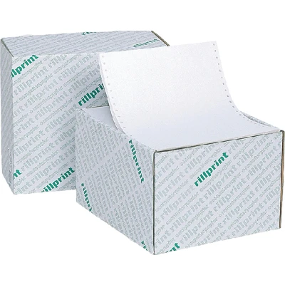 Afbeelding van Computerpapier 240x12&quot; blanco LP 2V 60/57gr 1000vel