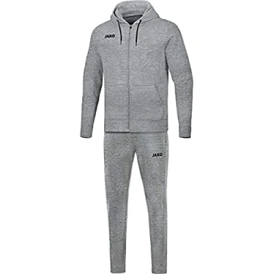 Afbeelding van Joggingspak Base met kap Zwart / 42