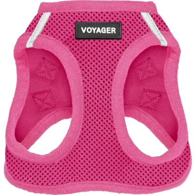 Afbeelding van Voyager Step In Air Hondenharnas door Best Pet Supplies, Harnas voor kleine en middelgrote honden, alle weertypen Fuchsia, XL, Borst: 52 58.5 cm