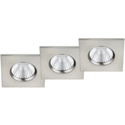 Afbeelding van TRIO ZAGROS Inbouwverlichting Nikkel mat SMD LED Binnenverlichting