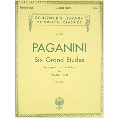 Afbeelding van 6 Grande Etudes After N. Paganini