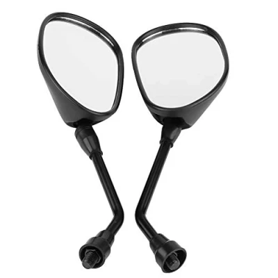 Afbeelding van Yctze voor retro scooter universele achteruitkijkspiegel, metalen links en rechts motorfiets 10mm achteruitkijkspiegel DY100 zijspiegel achteruitkijkspiegels auto onderdelen