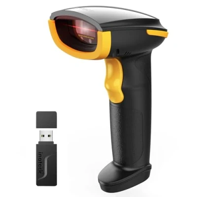 Afbeelding van Inateck BCST 21 Bluetooth barcodescanner, 1D draagbaar, 1 lading in 3 maanden, draadloze handmatige scanner, ondersteunt zelf ontwikkelde app en SDK,