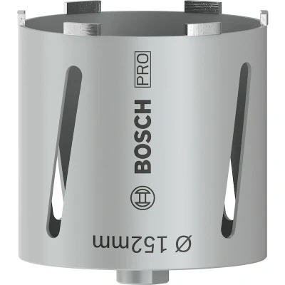 Image de BOSCH 2608587333 carotteuse diamantée pour forage à sec G 1/2&quot; 152 x 150 7 mm, segments